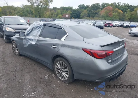 2018 Infiniti Q50 3.0T Luxe from USA, damaged, VIN JN1EV7AR3JM612090